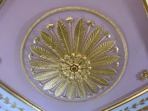 An Example of Restored Gilding At Stowe House